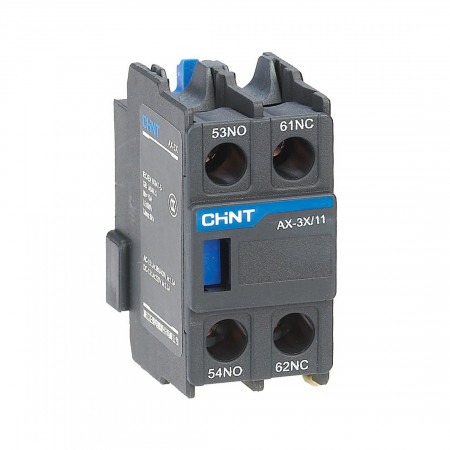 Блок доп. контактов CHINT AX-3X/11 (938256) серый