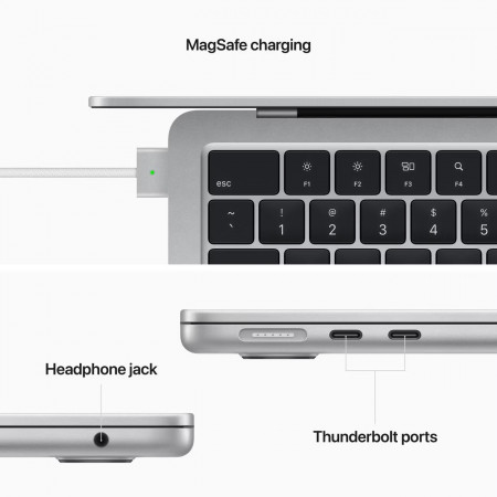 13.6" Ноутбук Apple MacBook Air A2681 (MC7V4) серебристый