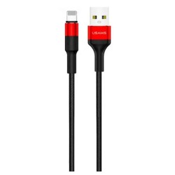 Кабель Lightning 8-pin - USB 2.0 Type-A Usams SJ-220 (SJ220IP02) 1.2м черный