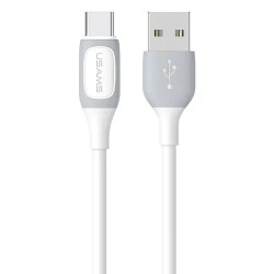Кабель USB Type-C - USB 2.0 Type-А Usams US-SJ596 (SJ596USB02) 1м белый Кабель USB Type-C - USB 2.0 Type-А Usams US-SJ596 (SJ596USB02) 1м белый
