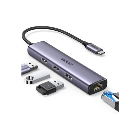 Адаптер Ugreen CM475/60600 серый