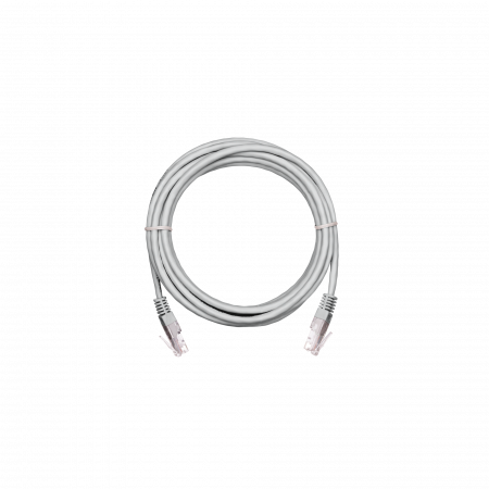 Патч-корд NETLAN UTP Cat.5e белый (EC-PC4UD55B-BC-PVC-010-WT-10) 1 м
