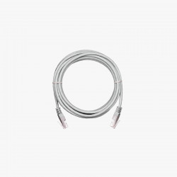 Патч-корд NETLAN UTP Cat.5e (EC-PC4UD55B-BC-PVC-010-GY-10) серый 1 м