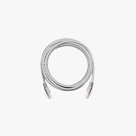 Патч-корд NETLAN UTP Cat.5e (EC-PC4UD55B-BC-PVC-050-GY-10) серый 5 м