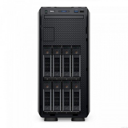 Сервер Dell PowerEdge T360 (210-BJTT/emea_pet360spl4) серебристый