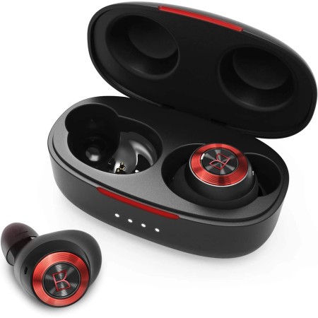 Наушники Monster Achieve 100 AirLinks (MH1190120/BK-RED) черно-красный