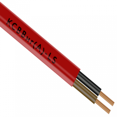 Кабель Спецресурс КСВВнг(А)-LS 2х0,5 красный