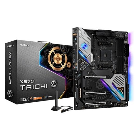 Материнская плата ASRock X570 Taichi (90-MXBA8*-A0UAYZ) черный
