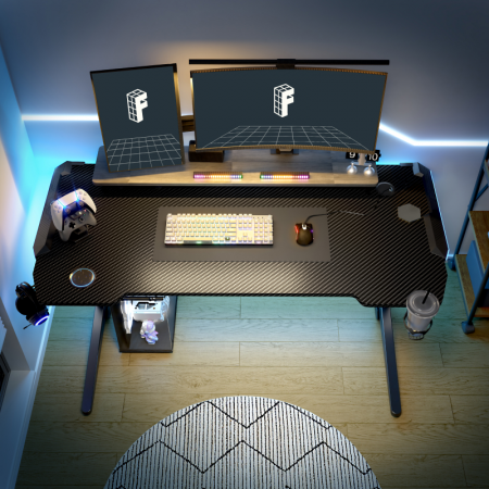 Компьютерный стол FLEXISPOT GT2 черный