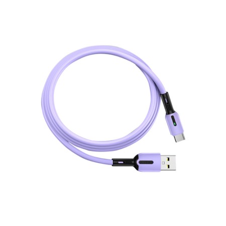 Кабель USB Type-C - USB 2.0 Type-A Usams SJ-433 (SJ433USB04) 1м фиолетовый