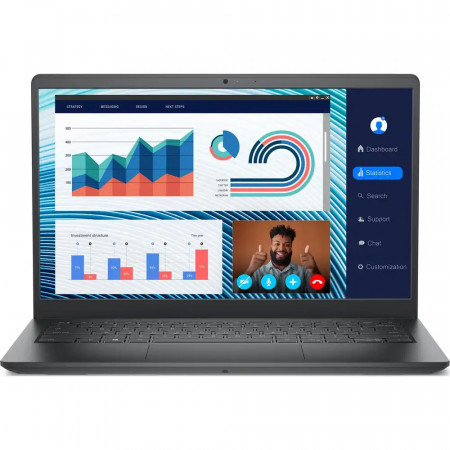 14" Ноутбук DELL Vostro 3420 (210-BDZW-3) черный