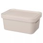 Универсальный ящик хранения Бытпласт LUXE 27×19×12см светло-бежевый