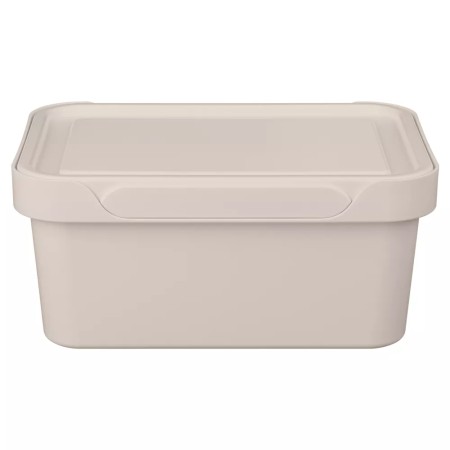 Универсальный ящик хранения Бытпласт LUXE 27×19×12см светло-бежевый