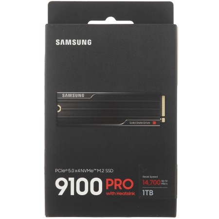 1 ТБ SSD накопитель Samsung 9100 PRO (MZ-VAP1T0CW) черный