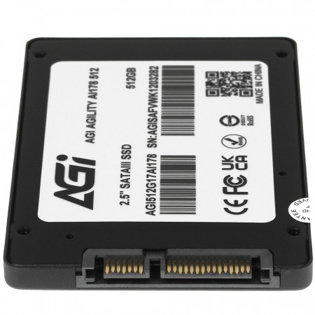 512 ГБ SSD накопитель AGI (AGI512G17AI178) черный
