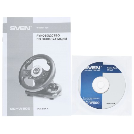 Игровой руль SVEN GC-W500 черный