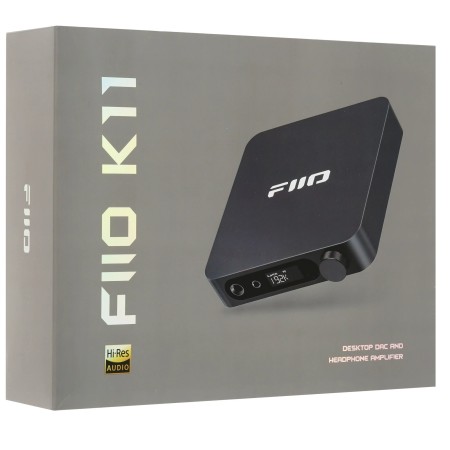 Цифро-аналоговый преобразователь FiiO K11 (80003352) черный