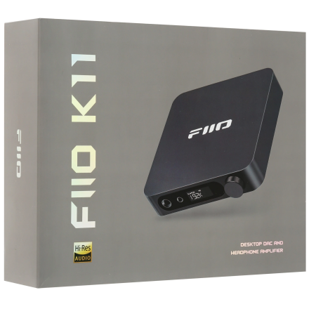 Цифро-аналоговый преобразователь FiiO K11 (80003352) черный