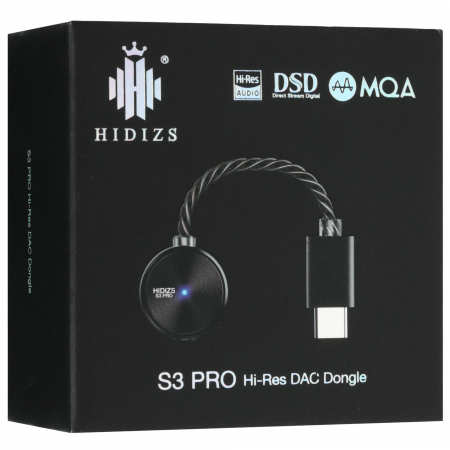 Цифро-аналоговый преобразователь Hidizs S3 Pro черный