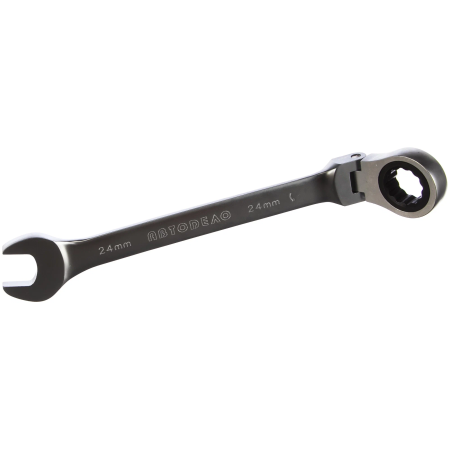 Ключ трещотка KING TONY 373124М (2887) серый