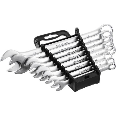 Набор ключей рожково-накидной KING TONY 1216SR (2861) серый