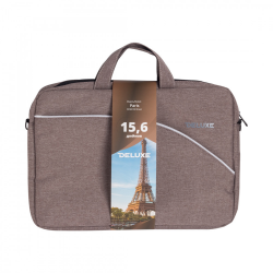 15.6" Сумка Deluxe Paris DLNB-102B коричневый