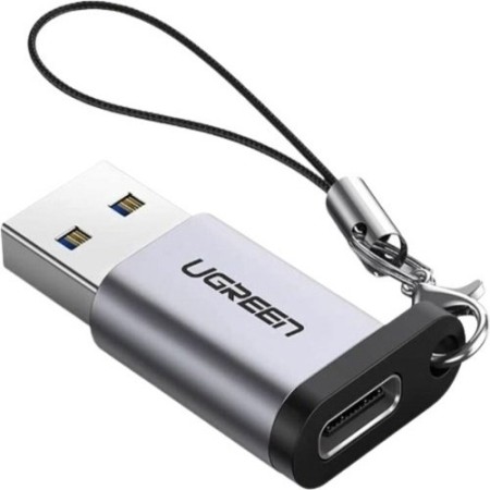 Переходник USB 3.0 - USB Type-C Ugreen 50533 0.1м серый