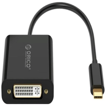 Переходник USB Type C- DVI Orico XD-125-BK-BP 0.15 м черный
