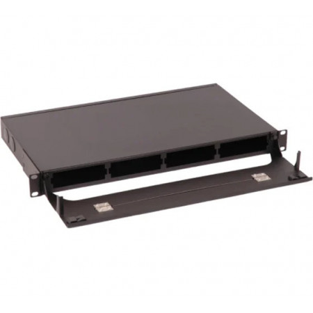 Бокс для MPO кассет LANMASTER LAN-FOBM-4MCS-1U черный