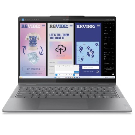 14" Ноутбук Lenovo Yoga 7 2-in-1 14ILL10 (83JQ003FRK) серый