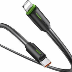 Кабель Apple Lightning - USB Type-C Usams US-SJ735 1m Black