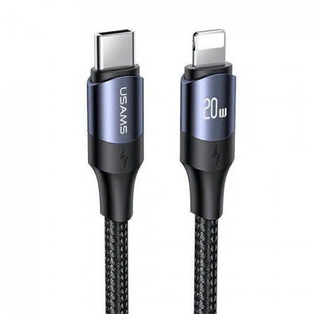Кабель Apple Lightning - USB Type-C Usams SJ-522 2m Black