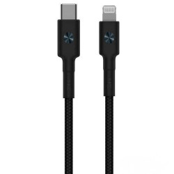 Кабель Apple Lightning USB Type-C ZMI AL872 0.3m Black