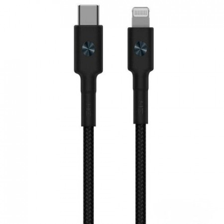 Кабель Apple Lightning USB Type-C ZMI AL872 0.3m Black