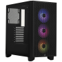Корпус Corsair 3000D RGB Airflow (CC-9011255-WW) черный