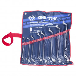 Набор накидных ключей KING TONY 1708MR черный