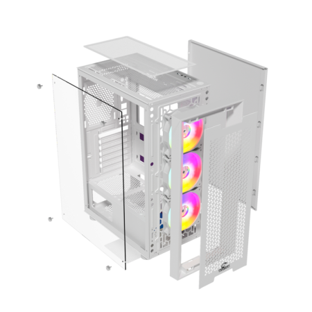 Корпус Wintek Andromeda PRO (E306M-W TG) белый