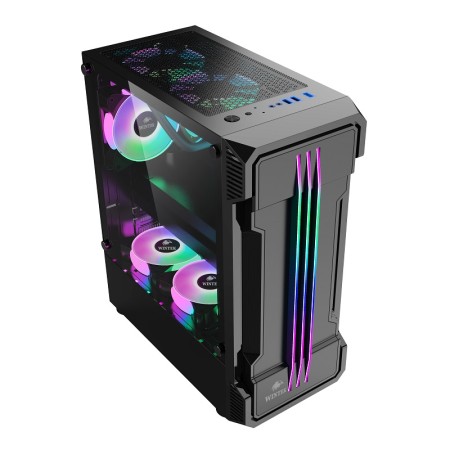Корпус Wintek Flame-V2 (D537-B TG) черный