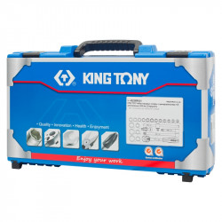 Набор торцевых ключей KING TONY 4523MRV01 серый