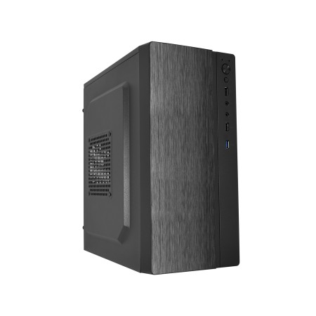 Системный блок Core i3-14100F-3.GHz/H610/RAM 8GB/SSD 512GB/GT610-1GB/no DVD/400W черный