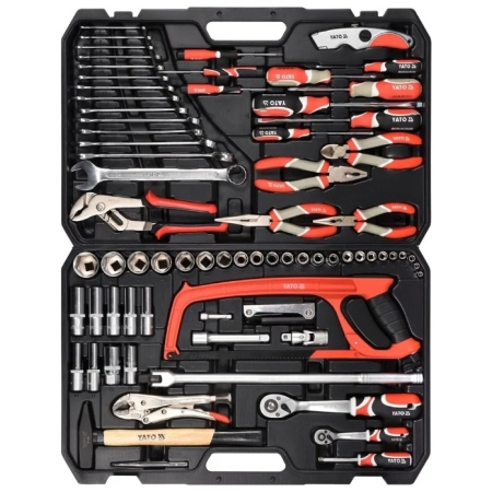 Набор инструментов YATO YT-38911 черный