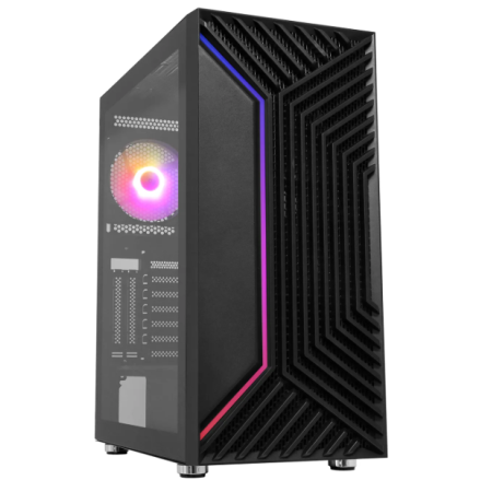 Системный блок Ryzen 7 5700X-3.4GHz/B550/RAM 16GB/SSD 512GB (M.2)/RTX4060-8GB/no DVD/700W черный