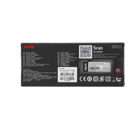 Оперативная память ADATA XPG Gammix D30 (AX4U320016G16A-SB30) 16Gb черный