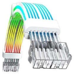 Кабель 2x8pin GameMax VGA/CPU 2x8pin 0.3 белый