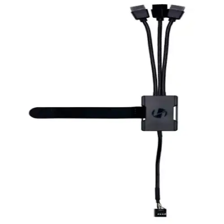 Переходник USB 2.0 9-pin Lian Li G89.PW-U2HB.00 0.3м черный