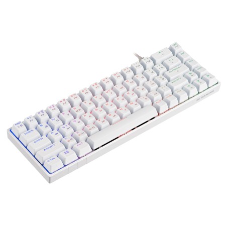 Клавиатура проводная 2E GAMING KG380 (2E-KG380UWT-BL) белый