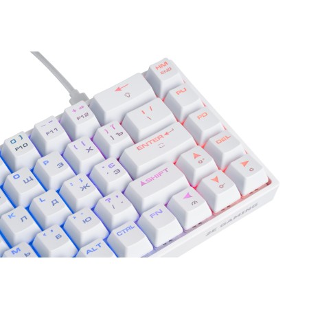 Клавиатура проводная 2E GAMING KG380 (2E-KG380UWT-BL) белый