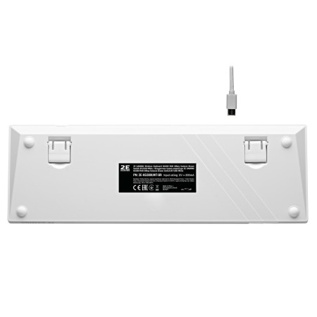 Клавиатура проводная 2E GAMING KG380 (2E-KG380UWT-BL) белый