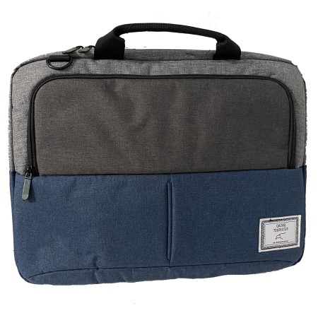 16" Сумка QAZAQ TOURISTER QT-004 серый-синий