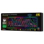 Клавиатура проводная + беспроводная 2E GAMING KG380 (2E-KG380UBK-BR BROWN SWITCH) черный